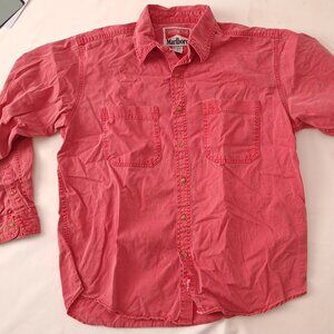 VTG Marlboro Adventure Team Shirt Men’s Small Button Up Denim Western 90s Large